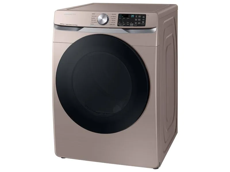 Samsung DVE45B6300C 7.5 Cu. Ft. Smart Electric Dryer With Steam Sanitize  In Champagne