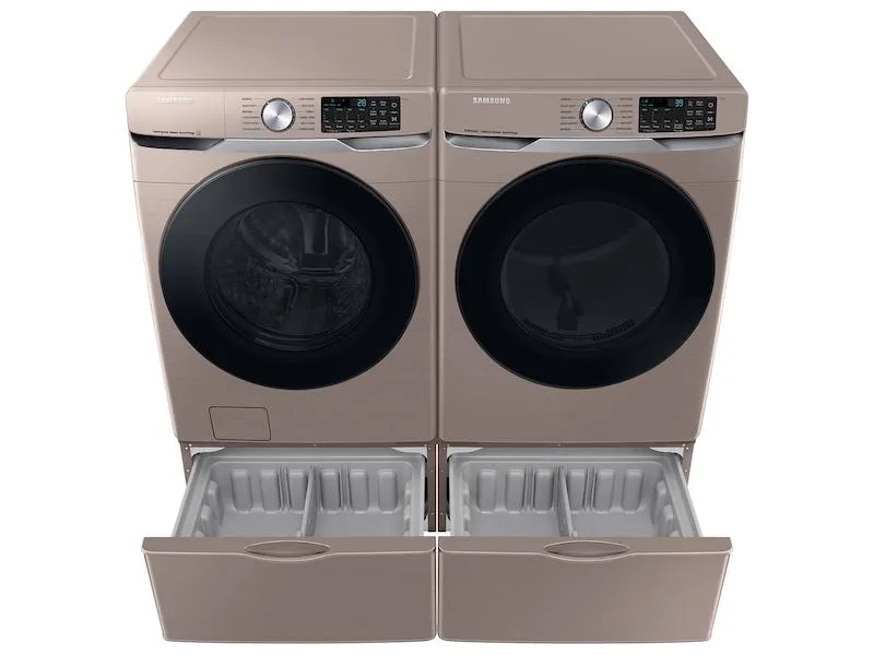 Samsung DVE45B6300C 7.5 Cu. Ft. Smart Electric Dryer With Steam Sanitize  In Champagne