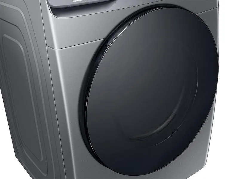 Samsung DVE45B6300P 7.5 Cu. Ft. Smart Electric Dryer With Steam Sanitize  In Platinum