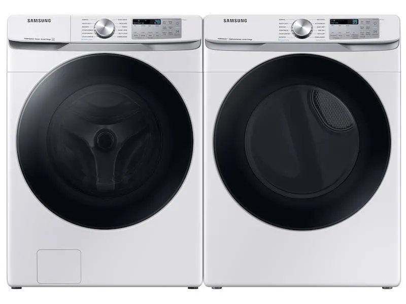 Samsung DVE45B6300W 7.5 Cu. Ft. Smart Electric Dryer With Steam Sanitize  In White