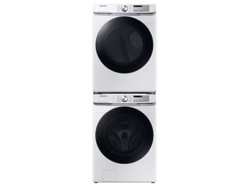 Samsung DVE45B6300W 7.5 Cu. Ft. Smart Electric Dryer With Steam Sanitize  In White