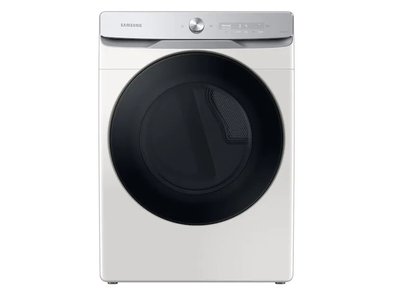 Samsung DVE50A8600E 7.5 Cu. Ft. Smart Dial Electric Dryer With Super Speed Dry In Ivory