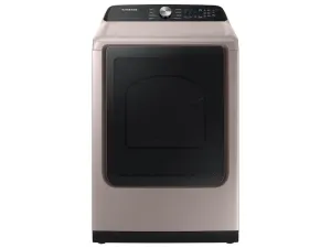 Samsung DVE52A5500C 7.4 Cu. Ft. Smart Electric Dryer With Steam Sanitize  In Champagne