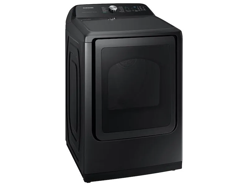 Samsung DVE52A5500V 7.4 Cu. Ft. Smart Electric Dryer With Steam Sanitize  In Brushed Black
