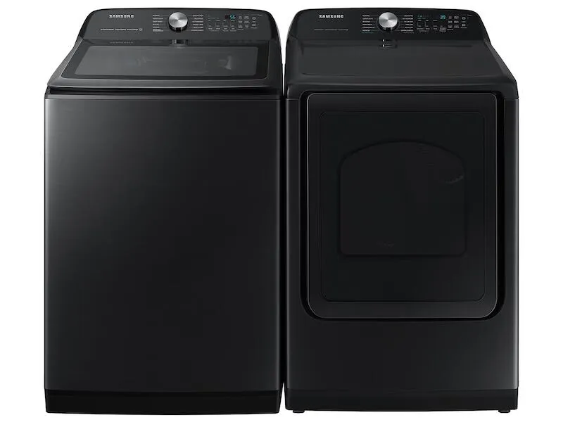 Samsung DVE52A5500V 7.4 Cu. Ft. Smart Electric Dryer With Steam Sanitize  In Brushed Black