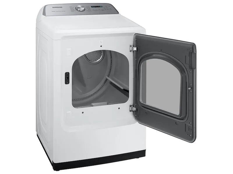 Samsung DVE52A5500W 7.4 Cu. Ft. Smart Electric Dryer With Steam Sanitize  In White