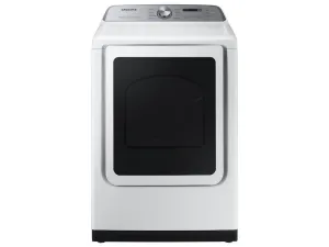 Samsung DVE52A5500W 7.4 Cu. Ft. Smart Electric Dryer With Steam Sanitize  In White