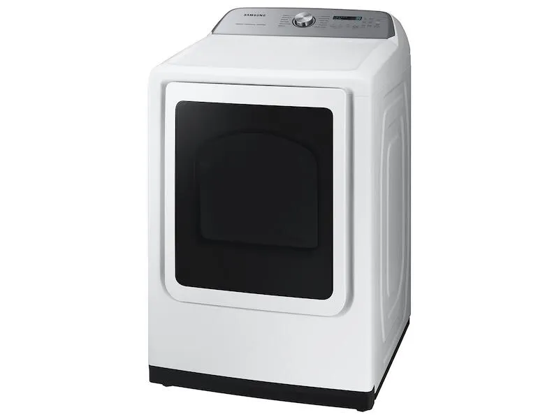 Samsung DVE52A5500W 7.4 Cu. Ft. Smart Electric Dryer With Steam Sanitize  In White