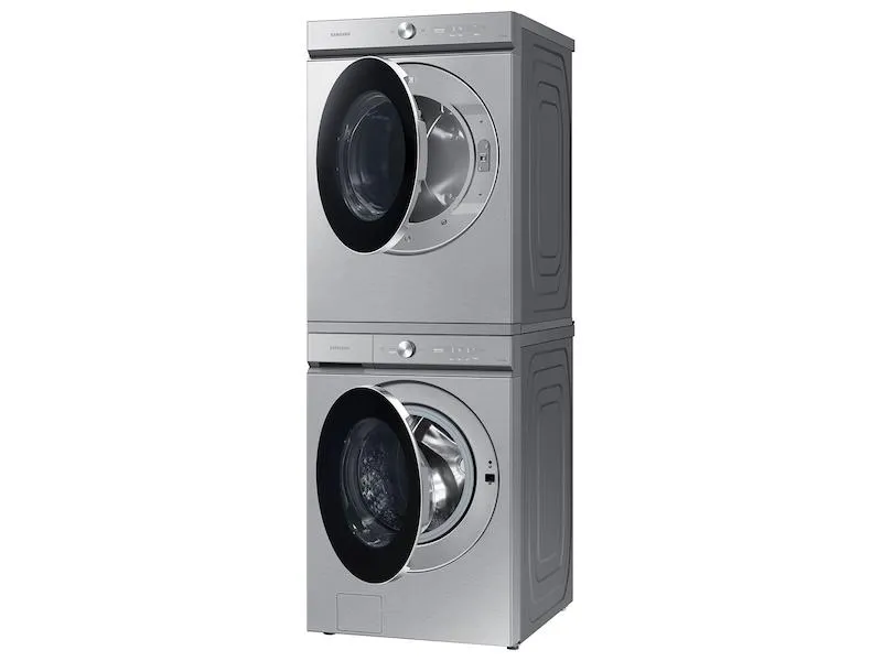 Samsung DVE53BB8900T Bespoke 7.6 Cu. Ft. Ultra Capacity Electric Dryer With Ai Optimal Dry And Super Speed Dry In Silver Steel