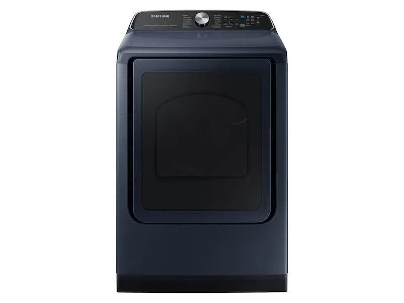 Samsung DVE54CG7150D 7.4 Cu. Ft. Smart Electric Dryer With Pet Care Dry And Steam Sanitize  In Brushed Navy
