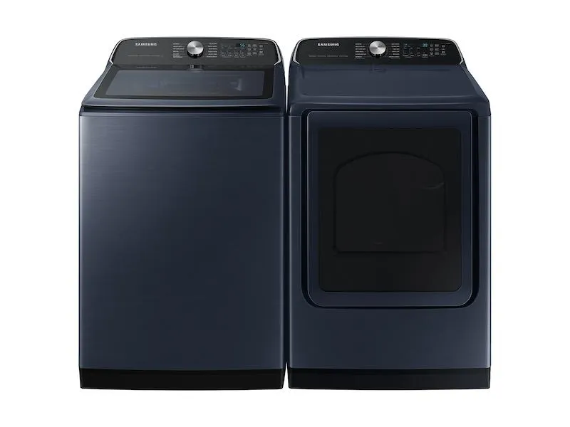 Samsung DVE54CG7150D 7.4 Cu. Ft. Smart Electric Dryer With Pet Care Dry And Steam Sanitize  In Brushed Navy