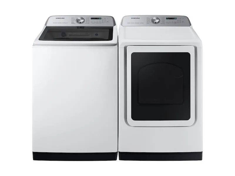 Samsung DVE54CG7150W 7.4 Cu. Ft. Smart Electric Dryer With Pet Care Dry And Steam Sanitize  In White