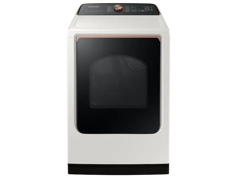 Samsung DVE55A7300E 7.4 Cu. Ft. Smart Electric Dryer With Steam Sanitize  In Ivory