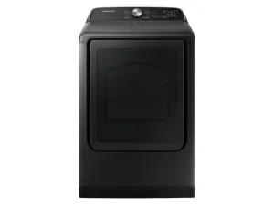 Samsung DVE55CG7100V 7.4 Cu. Ft. Smart Electric Dryer With Steam Sanitize  In Brushed Black