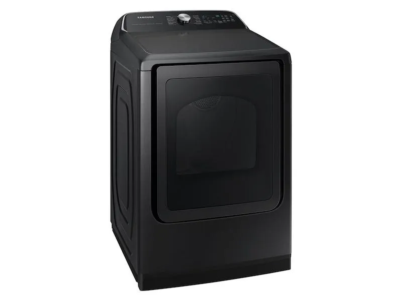 Samsung DVE55CG7100V 7.4 Cu. Ft. Smart Electric Dryer With Steam Sanitize  In Brushed Black