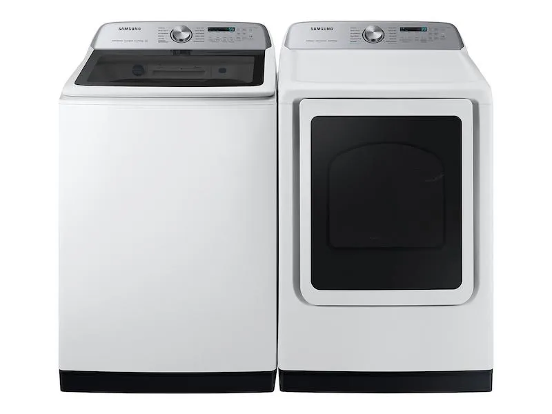 Samsung DVE55CG7100W 7.4 Cu. Ft. Smart Electric Dryer With Steam Sanitize  In White