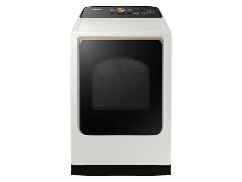 Samsung DVE55CG7500E 7.4 Cu. Ft. Smart Electric Dryer With Steam Sanitize  In Ivory