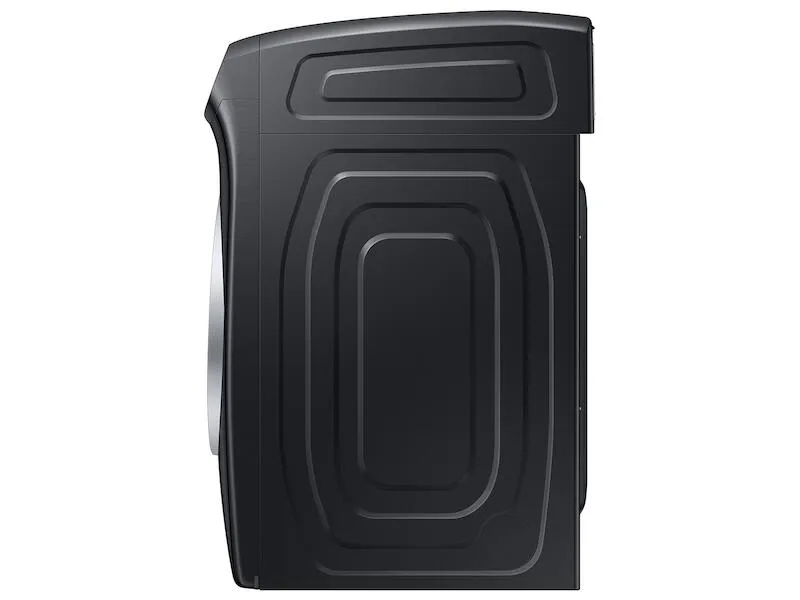 Samsung DVE60A9900V 7.5 Cu. Ft. Smart Dial Electric Dryer With Flexdry&#8482; And Super Speed Dry In Brushed Black