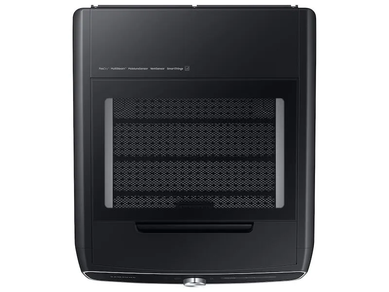 Samsung DVE60A9900V 7.5 Cu. Ft. Smart Dial Electric Dryer With Flexdry&#8482; And Super Speed Dry In Brushed Black