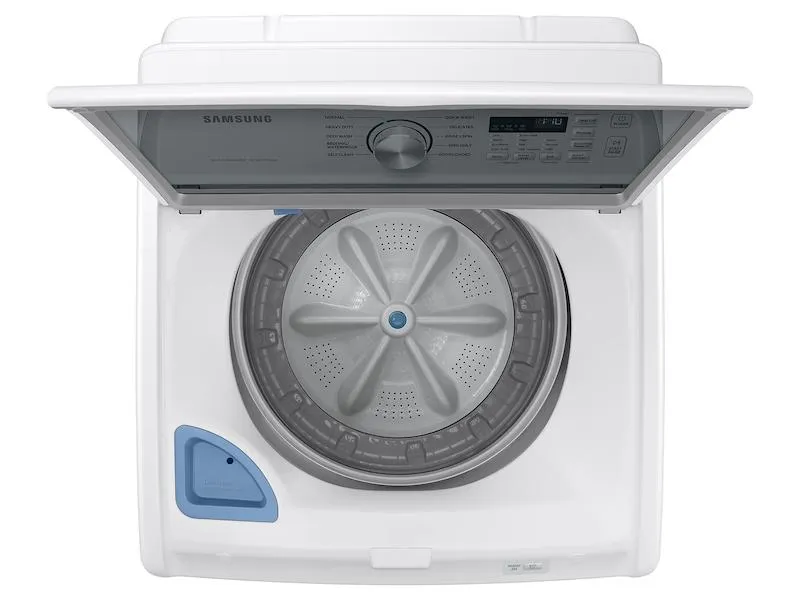 Samsung WA46CG3505AW 4.6 Cu. Ft. Large Capacity Smart Top Load Washer With Activewave&#8482; Agitator And Active Waterjet In White