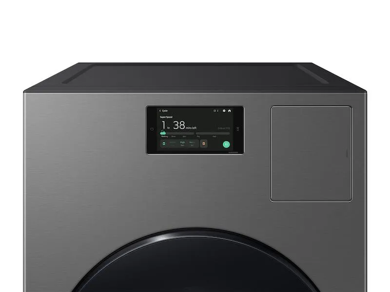 Samsung WD53DBA900HZ Bespoke Ai Laundry Combo&#8482; All-In-One 5.3 Cu. Ft. Ultra Capacity Washer And Ventless Heat Pump Dryer In Dark Steel