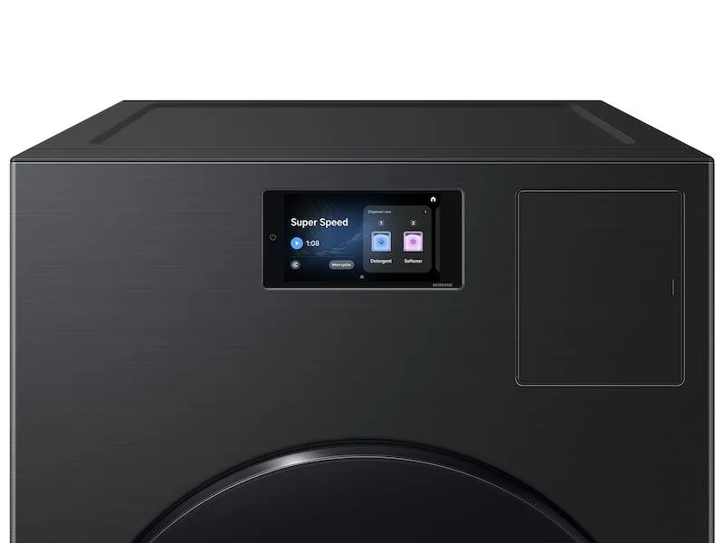 Samsung WD90F53AVBUS 5.3 Cu. Ft. Bespoke Ai Laundry Vented Combo&#8482; All-In-One Ultra Capacity Washer And Electric Dryer With Ai Home In Brushed Black
