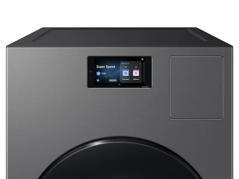 Samsung WD90F53AVS 5.3 Cu. Ft. Bespoke Ai Laundry Vented Combo&#8482; All-In-One Ultra Capacity Washer And Electric Dryer With Ai Home In Dark Steel