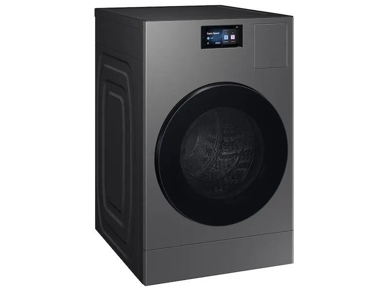 Samsung WD90F53AVS 5.3 Cu. Ft. Bespoke Ai Laundry Vented Combo&#8482; All-In-One Ultra Capacity Washer And Electric Dryer With Ai Home In Dark Steel