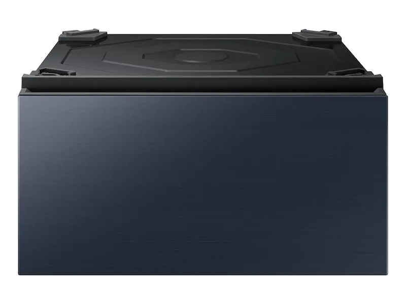 Samsung WE502ND Bespoke 27 Laundry Pedestal With Storage Drawer In Brushed Navy
