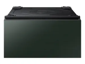 Samsung WE502NG Bespoke 27 Laundry Pedestal With Storage Drawer In Forest Green