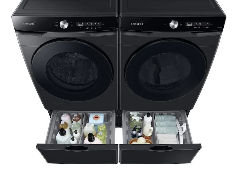 Samsung WF50A8600AV 5.0 Cu. Ft. Extra-Large Capacity Smart Dial Front Load Washer With Cleanguard&#8482; In Brushed Black