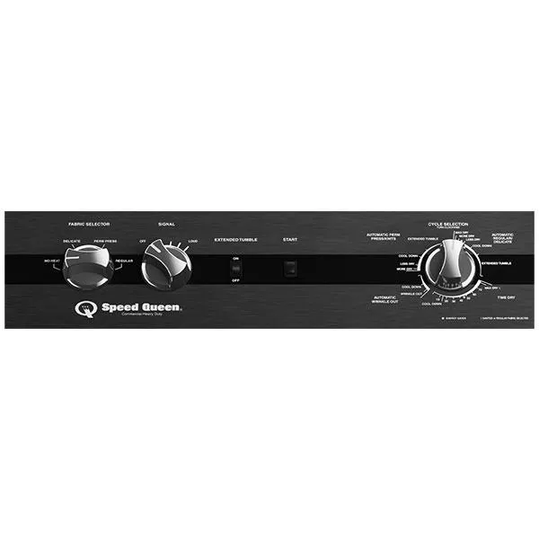Speed Queen DC5003BE Dc5 Sanitizing Electric Dryer With Extended Tumble Reversible Door 5-Year Warranty