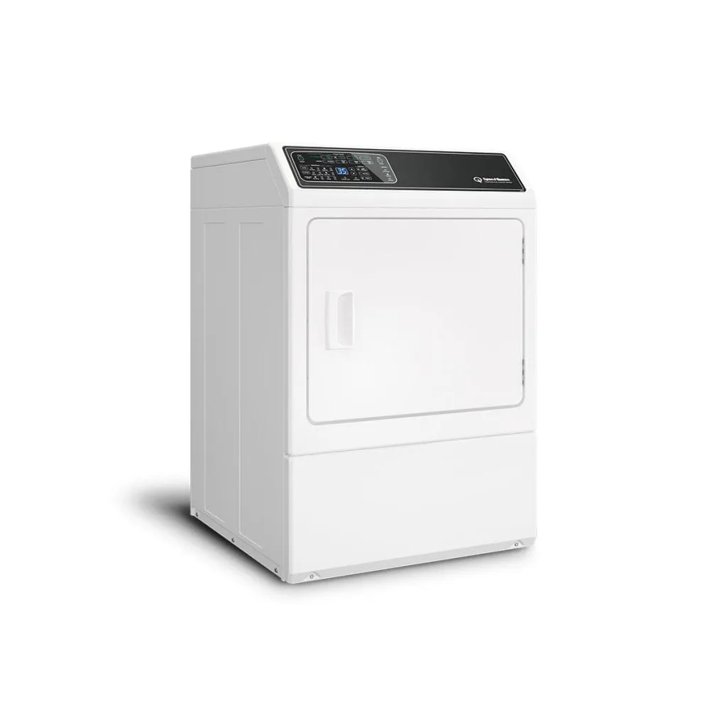 Speed Queen DF7004WE Df7 Sanitizing White Electric Dryer With Front Control Pet Plus&#8482; Steam Over-Dry Protection Technology Energy Star Certified 5-Year Warranty