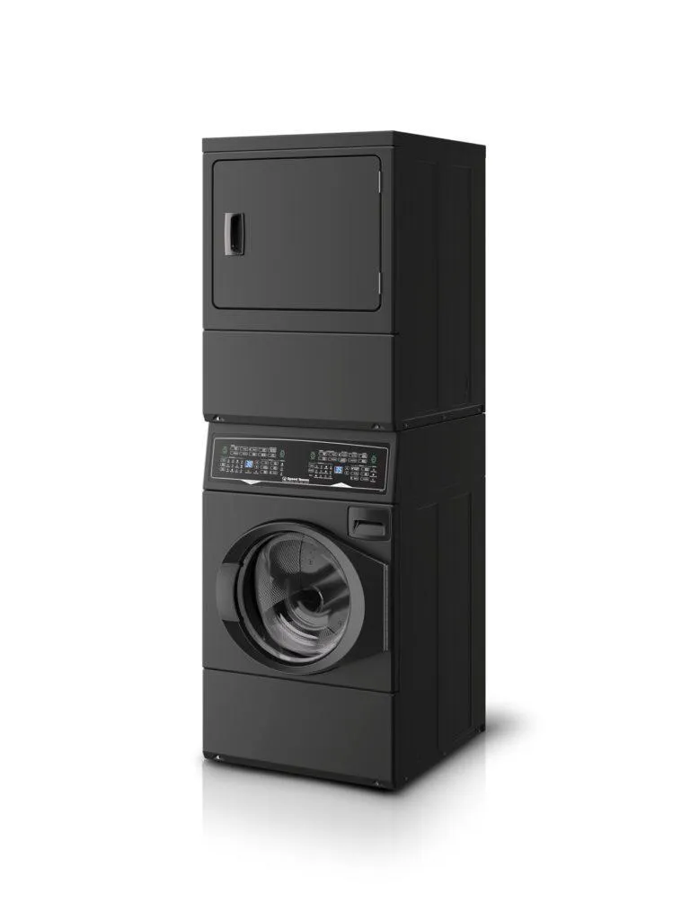Speed Queen SF7007BE Sf7 Stacked Washer - Electric Dryer With Pet Plus&#8482; Sanitize Fast Cycle Times 5-Year Warranty