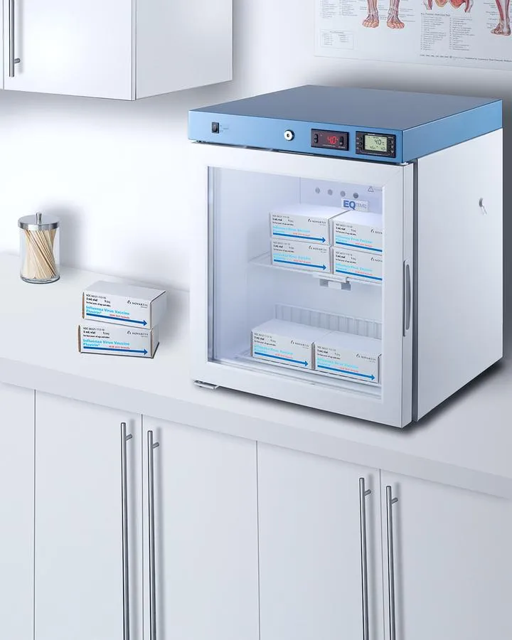Summit ACR162GLHD 19 Wide Compact Healthcare Refrigerator