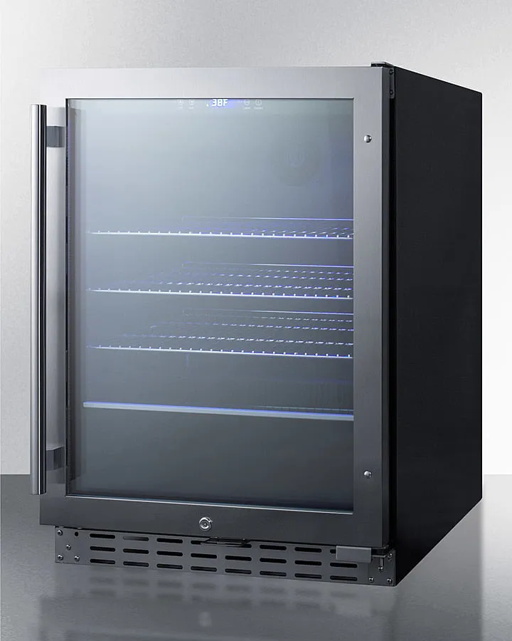 Summit ALBV2466 24 Wide Built-In Beverage Cooler. Ada Compliant