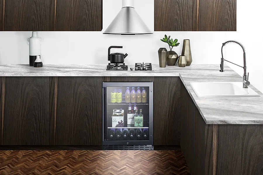 Summit ALBV2466CSS 24 Wide Built-In Beverage Cooler. Ada Compliant