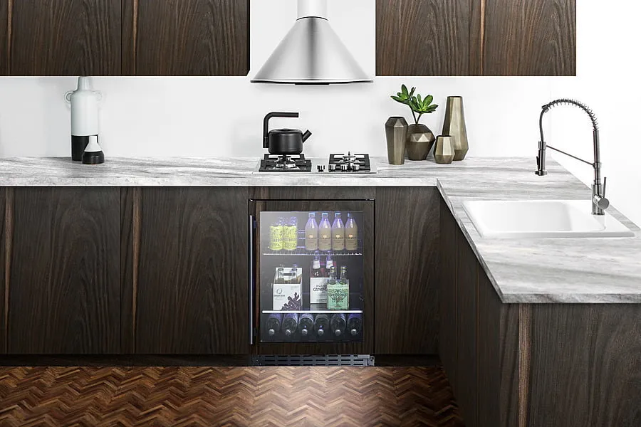 Summit ALBV2466PNR 24 Wide Built-In Beverage Cooler. Ada Compliant