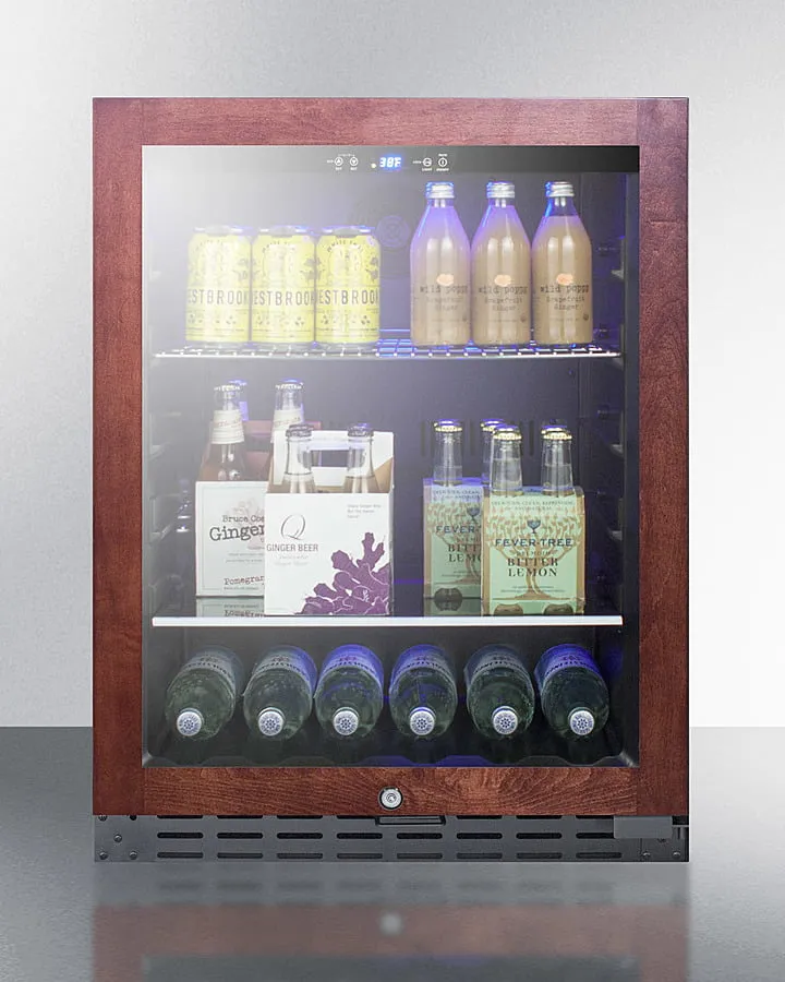 Summit ALBV2466PNR 24 Wide Built-In Beverage Cooler. Ada Compliant