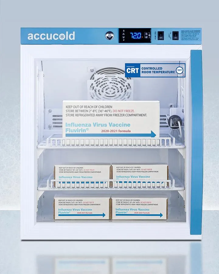 Summit ARG2PVCRTLHD 2 Cu.Ft. Compact Controlled Room Temperature Cabinet