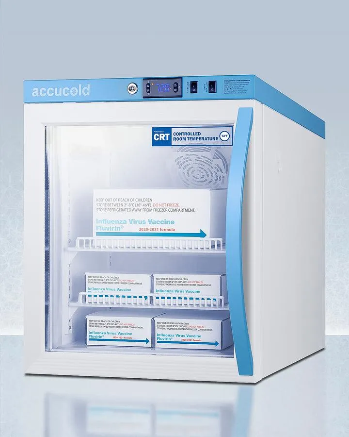 Summit ARG2PVCRTLHD 2 Cu.Ft. Compact Controlled Room Temperature Cabinet