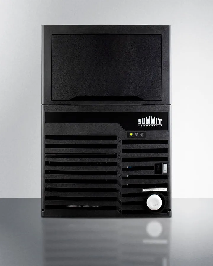 Summit BIM100 Commercially Listed Clear Icemaker With 100 Lb. Ice Production Capacity For Built-In Or Freestanding Use