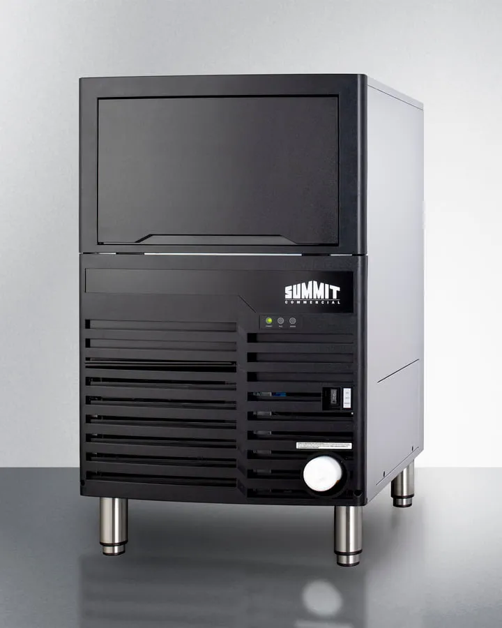 Summit BIM100 Commercially Listed Clear Icemaker With 100 Lb. Ice Production Capacity For Built-In Or Freestanding Use