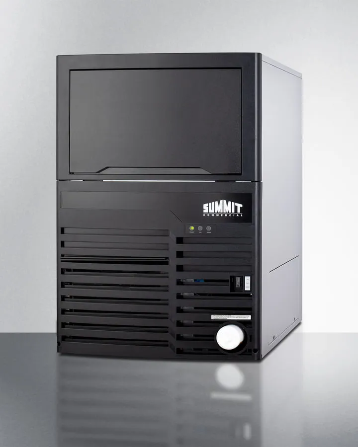 Summit BIM100 Commercially Listed Clear Icemaker With 100 Lb. Ice Production Capacity For Built-In Or Freestanding Use