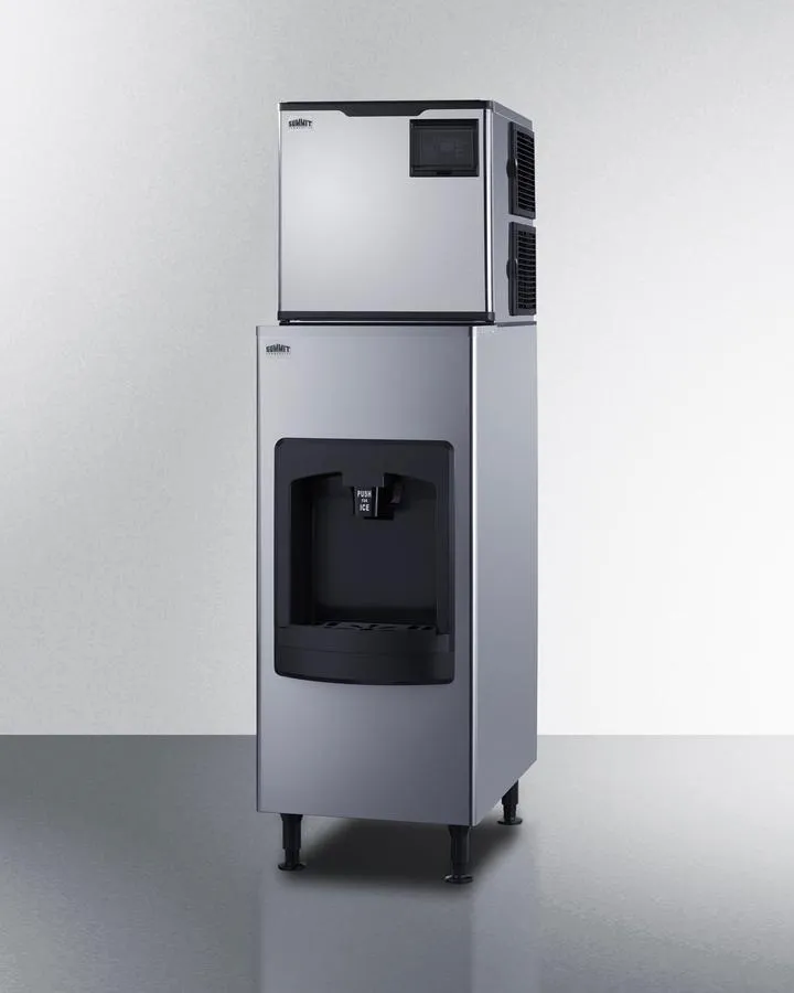 Summit BIM350KDISP 350 Lb. Commercial Ice Machine With Ice Dispenser