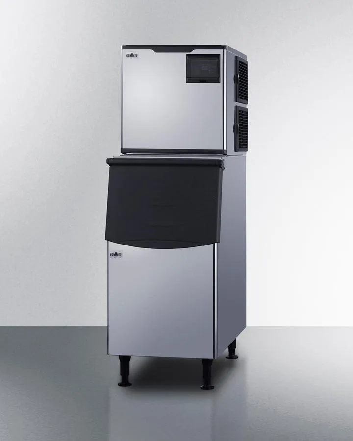 Summit BIM352KBIN 350 Lb. Commercial Ice Machine With Stainless Steel Bin