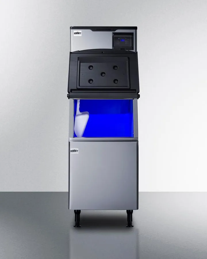 Summit BIM352KBIN 350 Lb. Commercial Ice Machine With Stainless Steel Bin