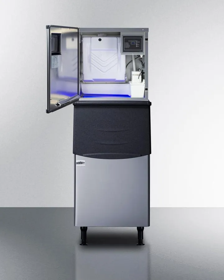 Summit BIM352KBIN 350 Lb. Commercial Ice Machine With Stainless Steel Bin