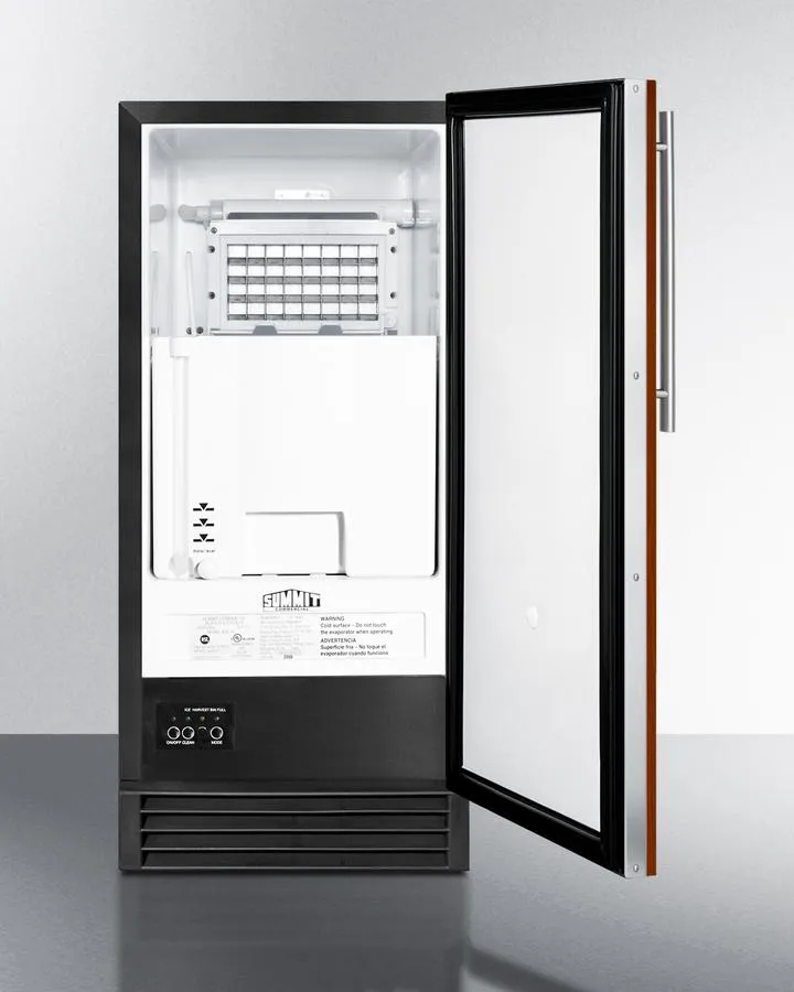 Summit BIM44GIFADARHD Built-In 50 Lb. Clear Icemaker. Ada Compliant (Panel Not Included)