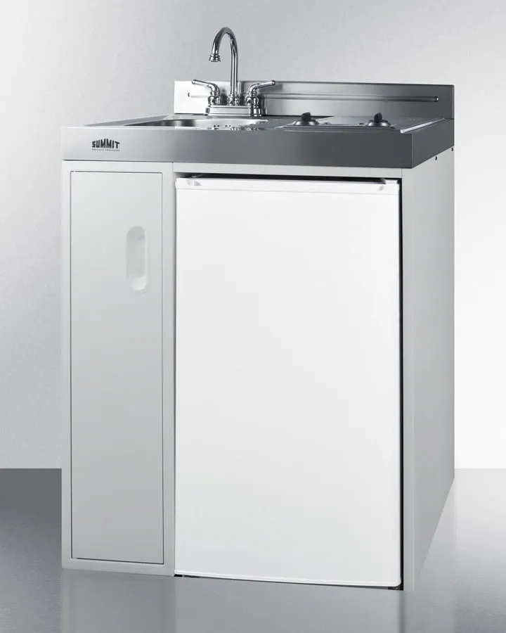 Summit C30ELAUTOGLASS 30 Wide All-In-One Kitchenette